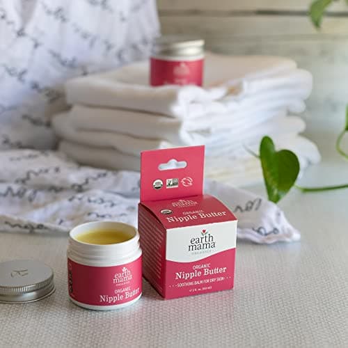 Earth Mama Organic Nipple Butter - 2 fl oz - Lanolin-Free Nipple Cream - Safe, Soothing Balm for Breastfeeding - Postpartum Essentials for Nursing — view 10
