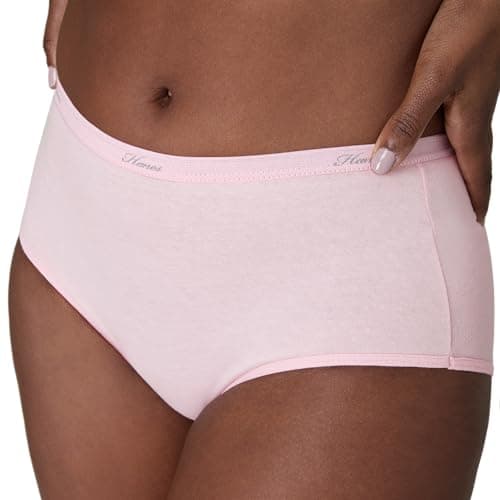 Hanes Women's 6 Pack Core Cotton Brief Panty, Assorted, Small — view 4