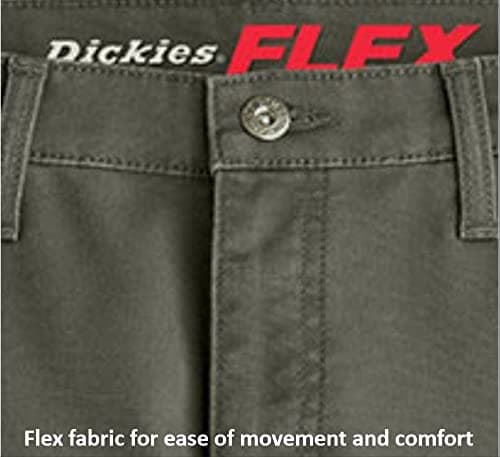 Dickies Mens Tough Max Duck Carpenter Pants, Stonewashed Timber, 34W x 32L US — view 3