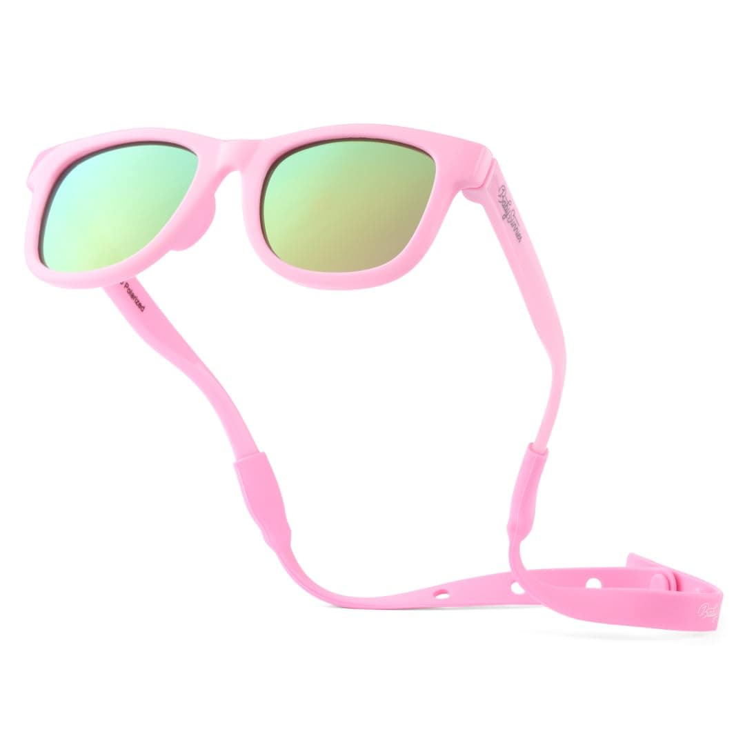 BABY SUNNIES Gafas de sol para bebé con correa, irrompibles y flexibles, para bebés de 0 a 24 meses — view 13