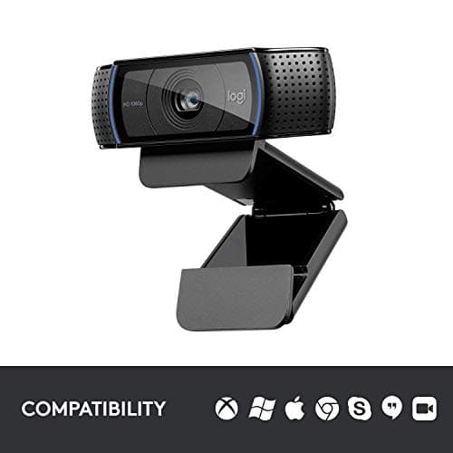 Logitech HD Pro Webcam C920, Widescreen Video Calling and Recording, 1080p Camera, Desktop or Laptop Webcam — view 4