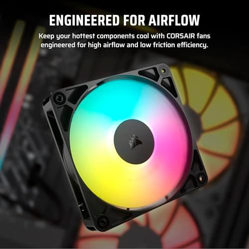 Corsair Vengeance i7500 Gaming PC – Liquid Cooled Intel Core i9-14900KF CPU – NVIDIA GeForce RTX 5080 GPU – 32GB Vengeance RGB DDR5 Memory – 2TB M.2 SSD – Black — view 4