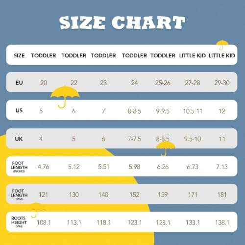 FUNCOO PLUS Kids Rain Boots Toddler Rain Shoes Children Waterproof Boots for Boys and Girls — view 6