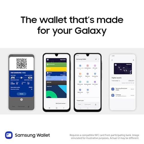 Samsung Galaxy A17 5G Smart Phone, 128GB, Large AMOLED, High-Res Camera, Durable Design, Super Fast Charging, Expandable Storage, Circle to Search, 2025, US 1 Yr Manufacturer Warranty, Blue — view 10