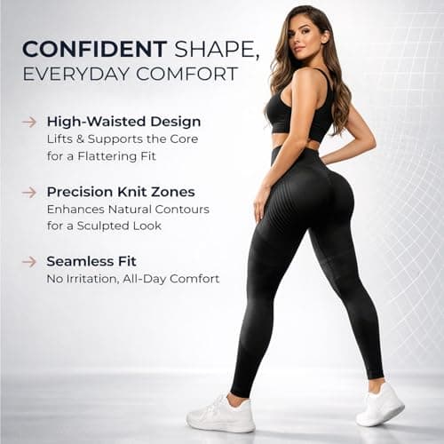 2026 NEW 3D Cellulite Leggings Breathable Multiple Colors/Styles High Waist 3D Anti Cellulite Leggings for Women (Black,XX-Large)