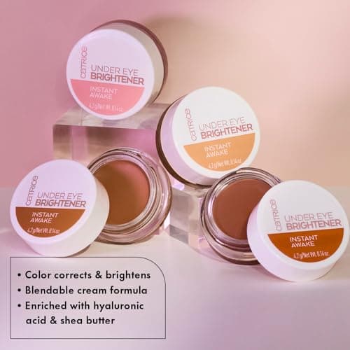 Catrice | Under Eye Brightener | Conceal & Brighten Dark Circles | With Hyaluronic Acid & Shea Butter | Vegan, Cruelty Free & Paraben Free (010 | Light Rose) — view 3