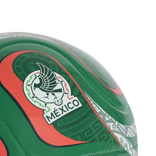 adidas Unisex-Adult FIFA World Cup 26 FMF Mexico Club Home Soccer Ball, Bold Green/Team Dark Green/Aurora Ivy, 5 — view 2