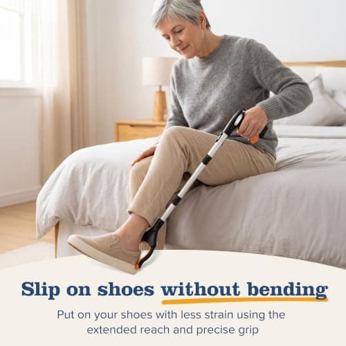 EZPIK® PRO 36" Long Reach Grabber Tool for Elderly - 90 cm Folding Magnetic Pick Up Stick - Grabber Stick for Disabled with Rotating Head — view 8