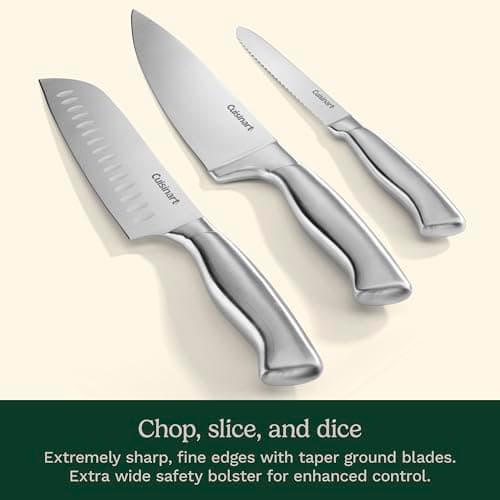 Cuisinart 15-Piece Stainless Steel Hollow Handle Block Set, C77SS-15PK — view 2