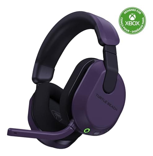 Turtle Beach Stealth 600 Xbox Purple Wireless Gaming Headset with 80 Hours Battery Life, 50 mm Speaker and Bluetooth for Xbox Series X|S, Xbox One, PC