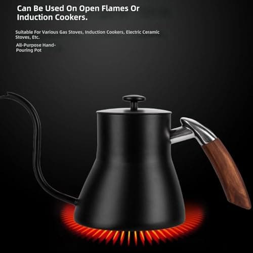 PQSIBBG Professional Stainless Steel Dripper Featuring Ergonomic Handle for Easy Cleanup and Daily Brewing Easy Coffee Maker — view 7