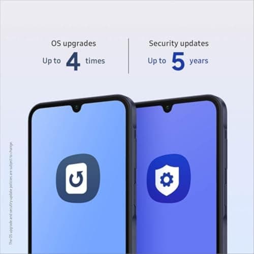 SAMSUNG Galaxy A15 5G A Series Cell Phone, 128GB Unlocked Android Smartphone, AMOLED Display, Expandable Storage, Knox Security, Super Fast Charging, Hi-Res Camera, US Version, 2024, Blue Black — view 2