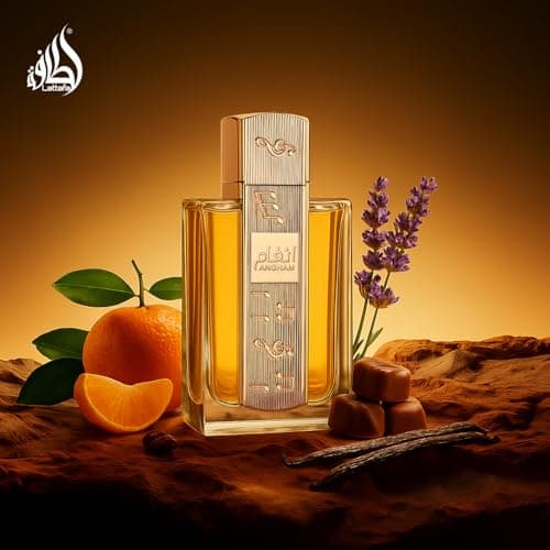 Lattafa Angham - Citrus, Lavender, Musk, Amber, Vanilla - Eau de Parfum Long-Lasting Fragrance for Unisex, 3.40 Ounce / 100 ml — view 3