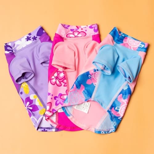 PlayaPup Dog Sun Shirt, USA Made (UPF 50+), Peoni, Large — view 4