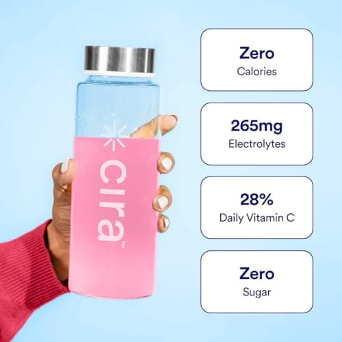 Cira Hydration Electrolytes Powder - Daily Electrolyte Powder, Sugar Free w/Himalayan Salt, Magnesium, & Potassium, Hydration Powder for Dehydration Relief & Recovery - Watermelon Sugar, 45 Servings — view 2