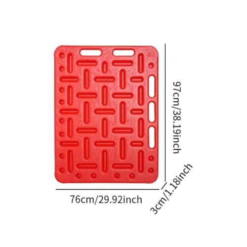 Leefasy Hogs Sorting Panel Pig Sorting Panel Comfortable Large Lightweight Sorting Divider Livestock Sorting Panel Pig Board, Red — view 4