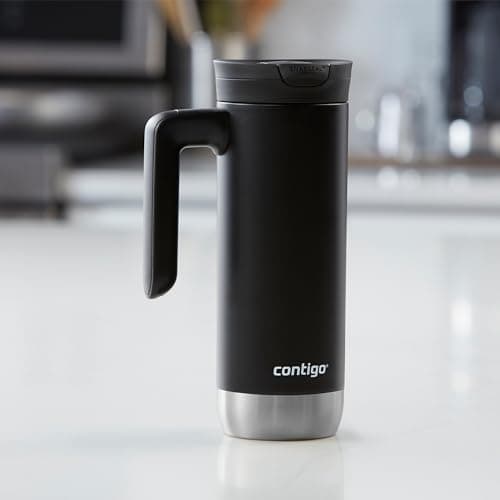 Contigo Superior 2.0 Stainless Steel Vacuum-Insulated Travel Mug, Licorice, 20 oz (591 mL) — view 4