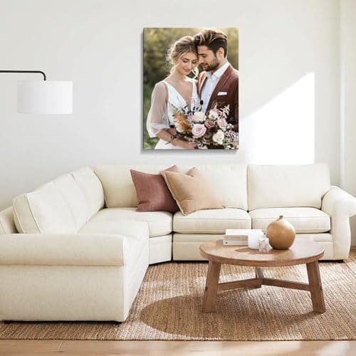 karani Custom Canvas Prints with Your Photos, Personalized Wall Art for Home Decor, Unique Personalized Gifts for Wedding, Birthday, Family & Friends, Ready to Hang Canvas Prints 8x10 — view 4