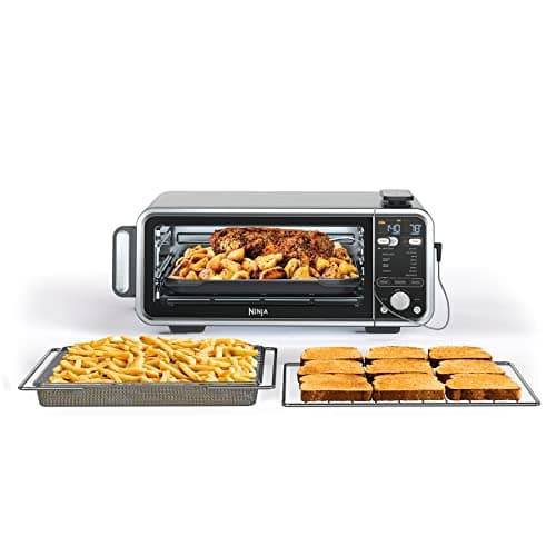 Ninja Foodi SP351 13 in 1 Air Fry Oven with Smart Thermometer, Silver