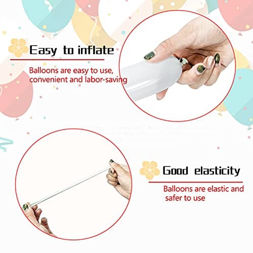 100Pcs clear 260 Balloons Clear Long Skinny Latex Balloon for Animal Ballons, Premium Quality Balloons for Beginners Baloons Making Kid's Carnivals Party Decoartion — view 2