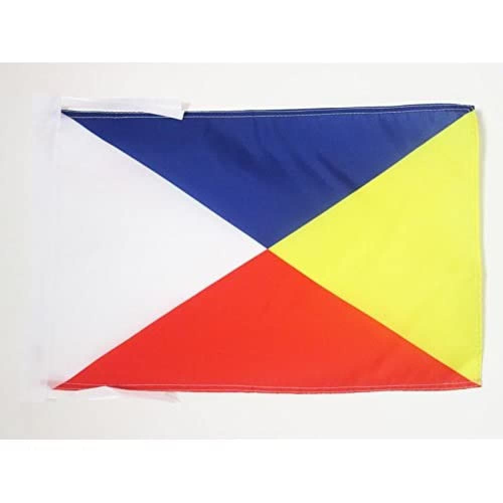 AZ FLAG Bandera de ESPAÑA SIN Armas 45x30cm - BANDERINA ESPAÑOLA SIN Escudo 30 x 45 cm cordeles — view 105