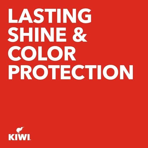KIWI Instant Black Shoe Polish and Shine, Use on Shoes, Boots, and Furniture, Black, 75mL — view 2