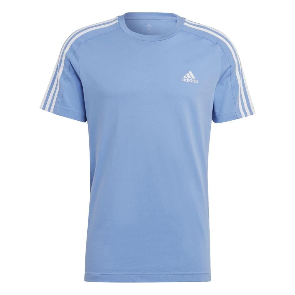 adidas Essentials Single Jersey 3-Stripes tee Camiseta de Manga Corta Hombre (Pack de 1) — view 38