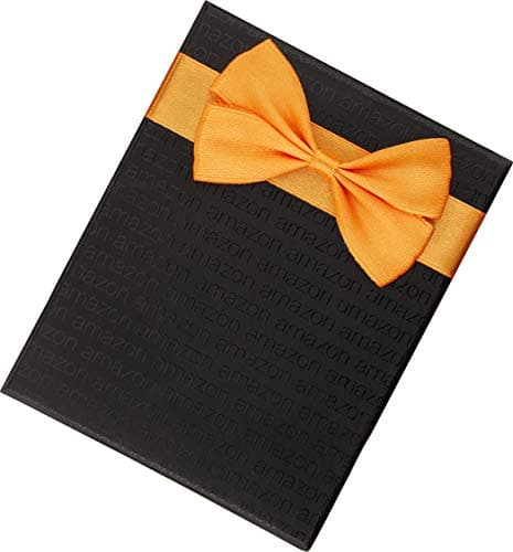 Amazon.ca Gift Card for Any Amount in a Black Gift Box ("A" Smile Card Design) — view 5
