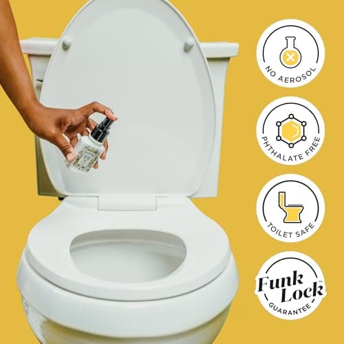 Poo-Pourri Before-You-Go Toilet Spray, Original Citrus, 2 Fl Oz, Up to 100 Uses, Bathroom Odor Deodorizer with Essential Oils for Home or Work, Travel Essentials, TSA Approved Size, Lemon Bergamot — view 4