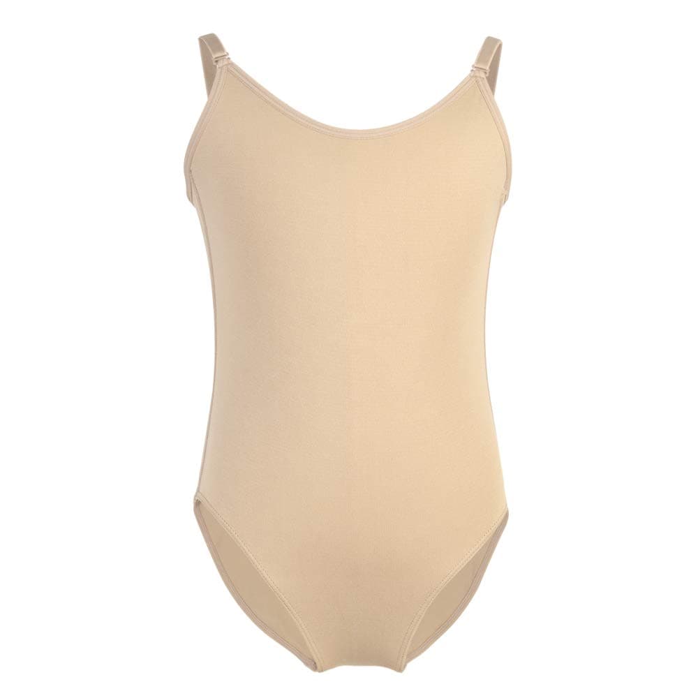 Soudittur Maillot de Danza Clásico Tirantes para Niña Ballet Body Leotardo Ropa Interior de Baile Sin Costuras con Correas Ajustables