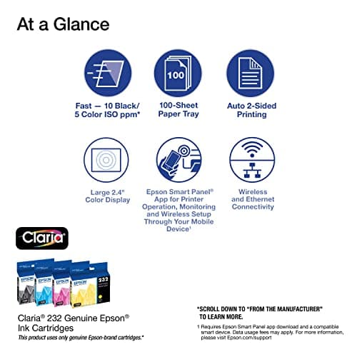 Epson Expression Home XP-4200 Wireless Color All-in-One Printer with Scan Copy, Automatic 2-Sided Printing, Borderless Photos and 2.4" Colorfull Display - Black — view 2