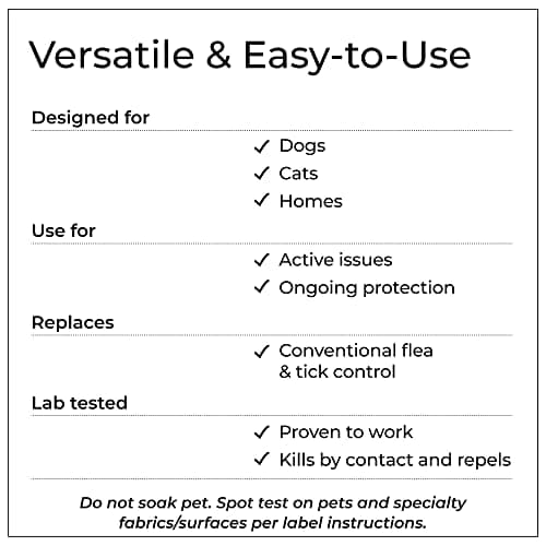 Wondercide - Flea, Tick & Mosquito Spray for Dogs, Cats, and Home - Flea and Tick Killer, Control, Prevention, Treatment - with Natural Essential Oils - Pet and Family Safe - Cedarwood 4 oz — view 4
