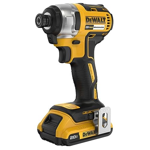 DEWALT 20V MAX Impact Driver, 1/4 Inch, Battery and Charger Included (DCF787D1) — view 4
