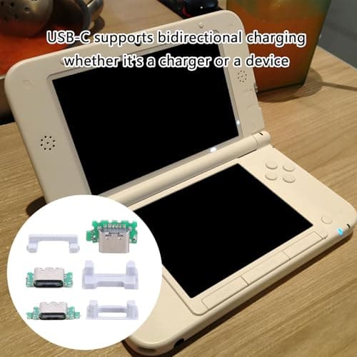 High Efficiency Efficient Console USB C Charging Port Conversion Kits for Speed Double Supports — view 4