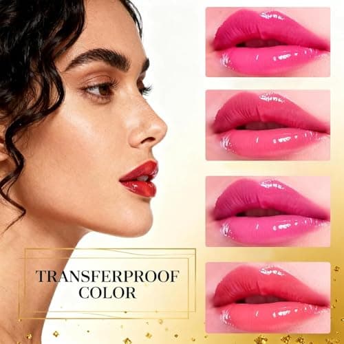 Color-Changing Lipstick – pH Activated Tint Balm for Personalized Color, Long-Lasting Moisturizing Lip Glow, Hydrating & Non-Sticky Formula, Suitable for All Skin Tones, Women, Birthday Mothers Day Gifts, Gold (2PCS) — view 5
