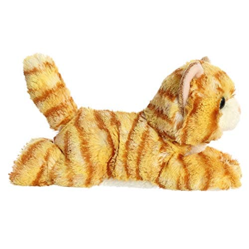 Aurora® Adorable Mini Flopsie™ Ginger Cat™ Stuffed Animal - Mini Companions Ready for Playful Adventures - for Kids All Ages, Toddlers, Adults, and Families - Orange 8 Inches — view 2