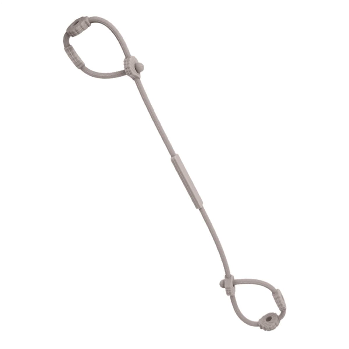 Correa de seguridad – Clip de silicona ajustable para juguetes, cadena multifuncional de mordedor con función de de fijación segura, ideal para silla alta, cochecito, viaje, avión