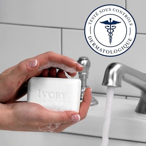 Ivory Bar Soap Original Scent, 1.08 Kg Total (12 Count of 90 g Each) — view 10