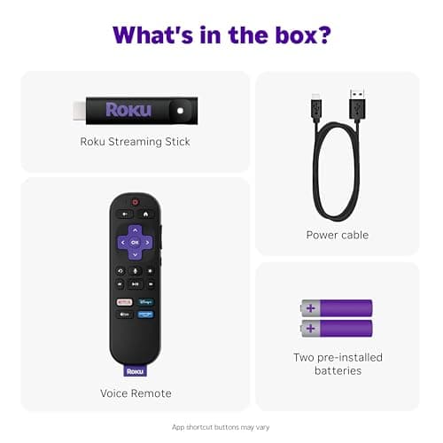Roku Streaming Stick HD — HD Streaming Device for TV with Roku Voice Remote, Free & Live TV — view 11