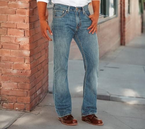 Levi's Men's 527 Slim Bootcut Fit Jeans, Medium Chipped, 32W x 32L — view 4