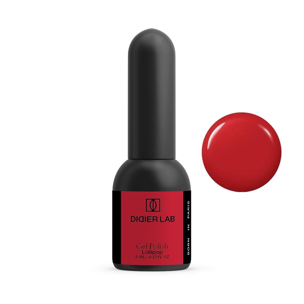 DIDIER LAB - Premium Esmalte semipermanente Studios Lollipop - Esmalte en Gel sin TPO - Color intenso de alta pigmentación - Brillo duradero - Gel soak-off resistente a astillado UV LED - 8ml