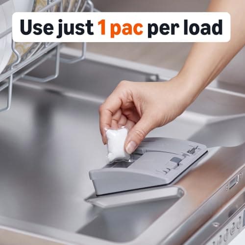 Amazon Basics Dishwasher Detergent Pacs, Fresh Scent, 78 Count — view 4