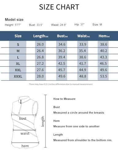 Tanst Sky Plus Size Sleeveless Golf Shirts for Women, Ladies Zip Up Tank Top V Neck Quick Dry Athletic Clothes Leisure Fit Gym Fitness Pickleball Yoga Running Hiking Workout Activewear Black X-Large — view 5