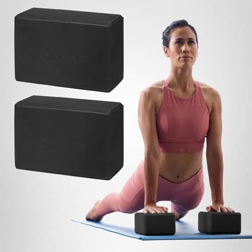 Gaiam Yoga Block - Supportive Latex-Free Eva Foam - Soft Non-Slip Surface with Beveled Edges for Yoga, Pilates, Meditation - Yoga Accessories for Stability, Balance, Deepen Stretches — view 6