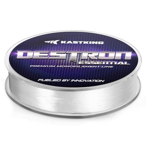 KastKing Destron Essential Monofilament Fishing Line,Ghost Clear, 4LB, 300 yds
