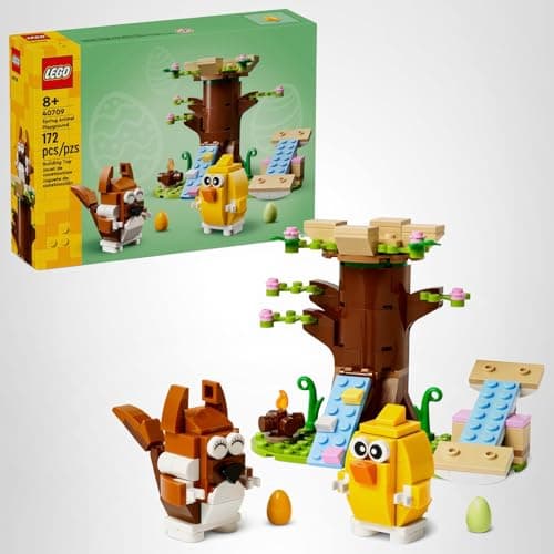 LEGO Spring Animal Playground Building Toy - Pretend Play Set with Squirrel and Bird Figure for Boys and Girls, Ages 8+ - Gift Idea for Easter and Kids' Birthdays - 40709 — view 7