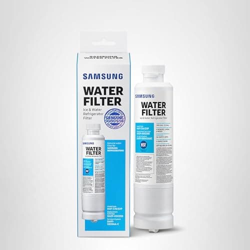 SAMSUNG Genuine Filter for Refrigerator Water and Ice, Carbon Block Filtration for Clean, Clear Drinking Water, 6-Month Life, HAF-CIN/EXP, 1 Pack — view 10