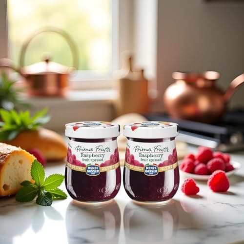 VALUBNDL: Menz & Gasser Raspberry Fruit Spread (2-Pack) – 450ml Total (Two 225ml Jars) – Authentic Italian Jam – High Fruit Content – VALUBNDL Signature Bundle — view 5