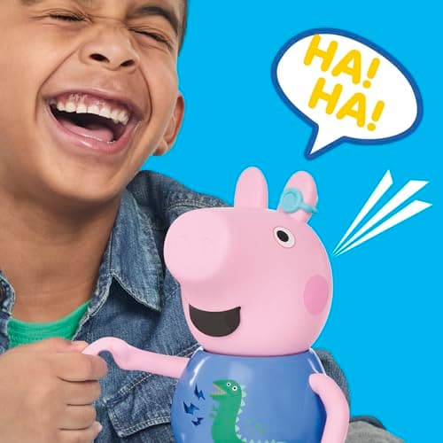 Peppa Pig Joke & Sing George 8-Inch Figure, Musical Toy with 50+ Sounds and Songs, Preschool Toys for Girls and Boys Ages 3+ (English Version) — view 4