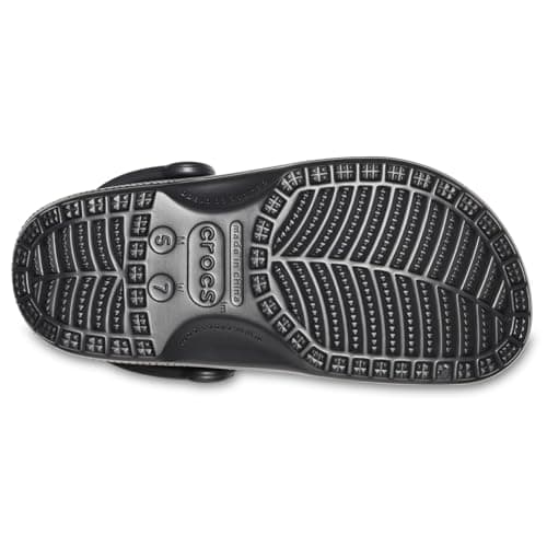 Crocs Unisex-Adult Classic Clogs, Black, 10 Men/12 Women — view 4